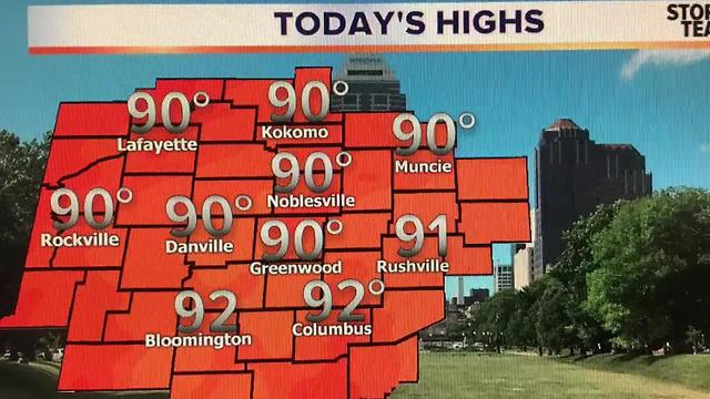 Hot & More Humid - Storms Return Tomorrow