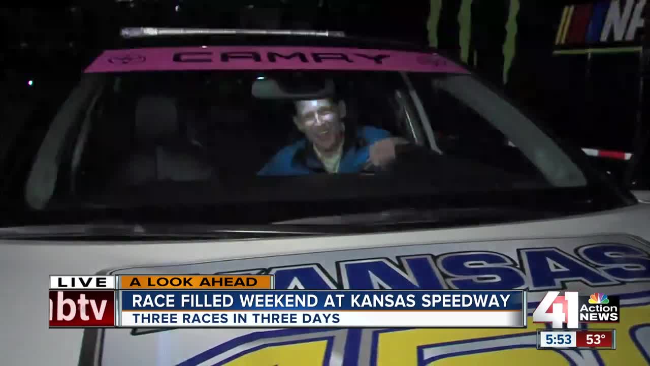 NASCAR returns to the Kansas Speedway this weekend with playoff race