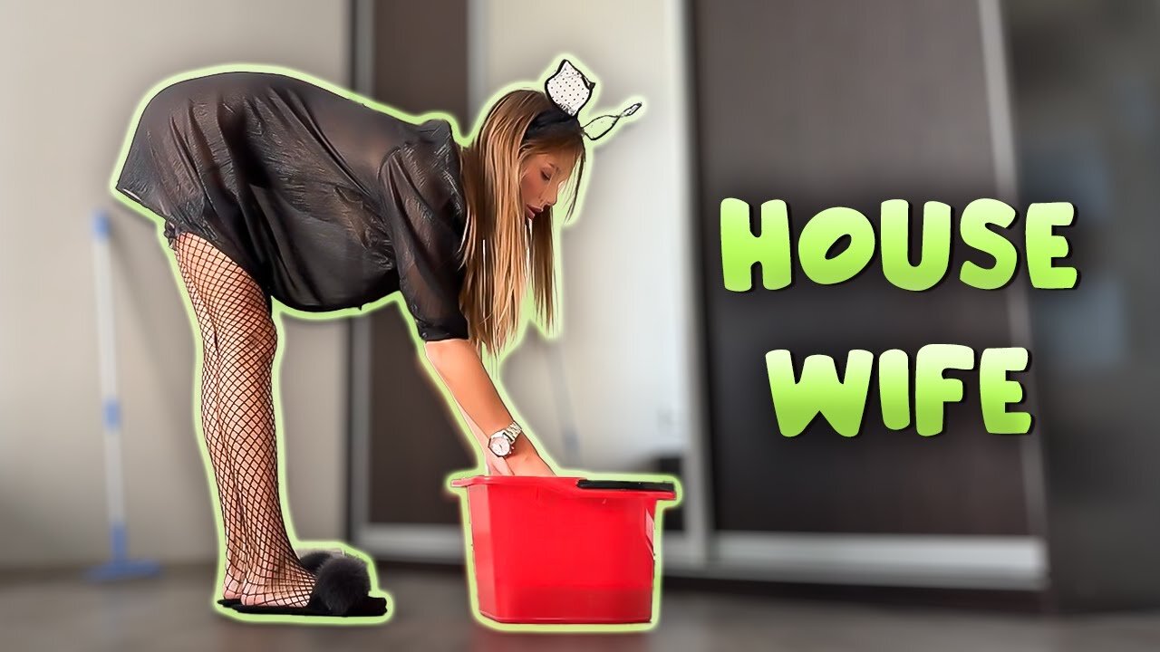 [4k] Transparent cleaning _ How To Clean A Narrow Floor _ Try on haul [2024]