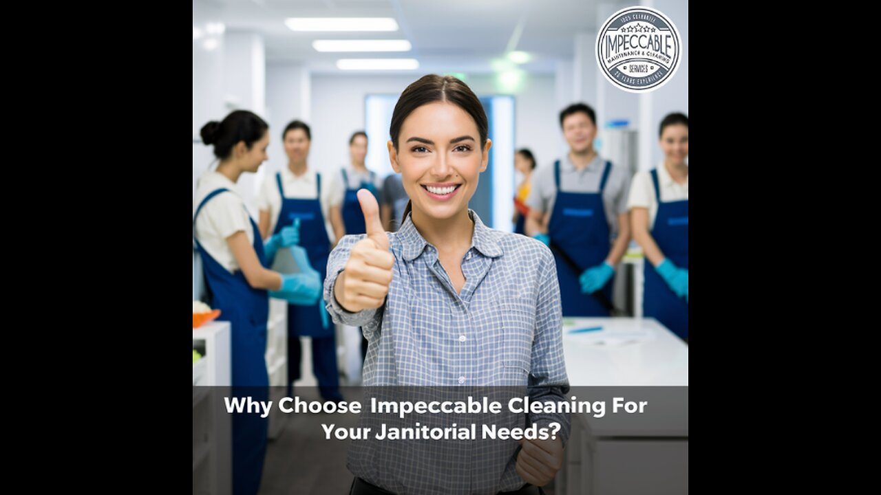 Why Choose Impeccable Cleaning for Your Janitorial Needs?