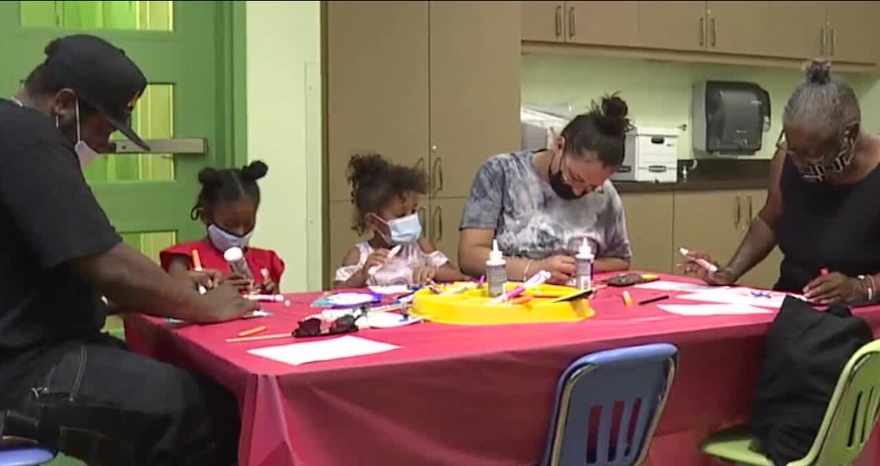 Kids learn about Juneteenth at the Discovery Children's Museum in Las Vegas