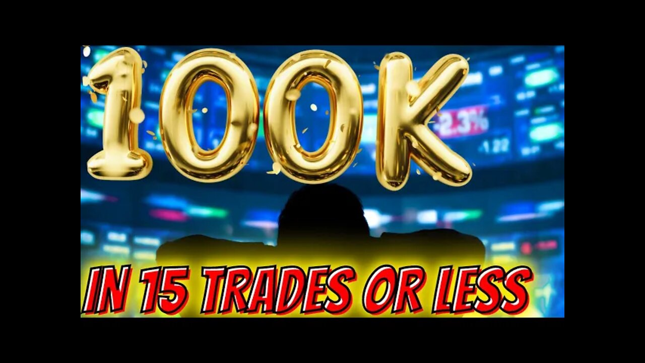 1k To 100k In 15 Trades Or Less Challenge: 4th Pick🚨 Must See To The End /Stock Market Crash Coming?