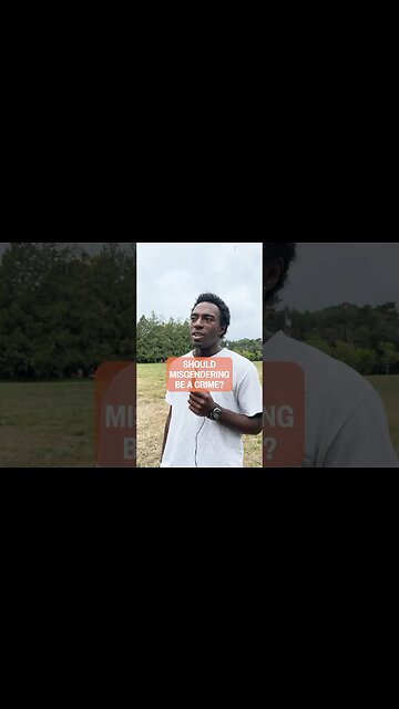 Street interview: Should misgendering be a crime?