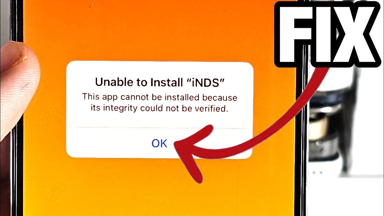 Fix: This App Could Not Be Installed Because Its Integrity Could Not Be Verified iOS 17