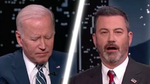 JOE BIDEN JOINS JIMMY KIMMEL TO EMBARRASS HIMSELF 😂