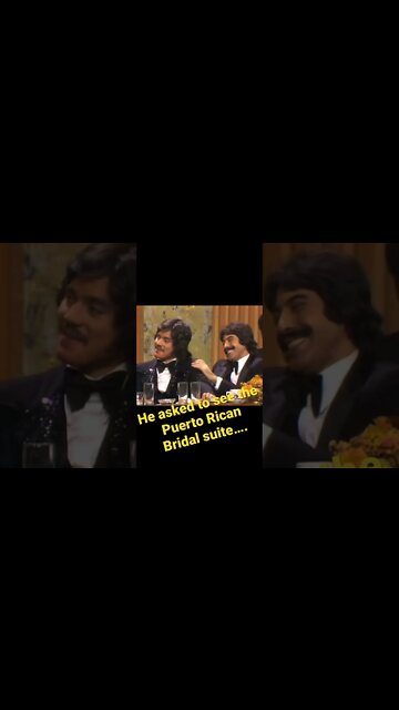 Nipsey Russell - asked to see the Puerto Rican bridal suite.You’ll NEVER Guess what they showed him