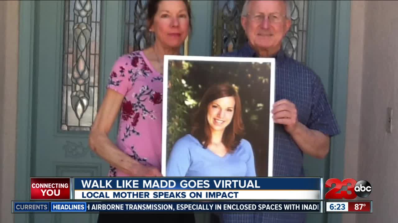 Walk like MADD goes virtual