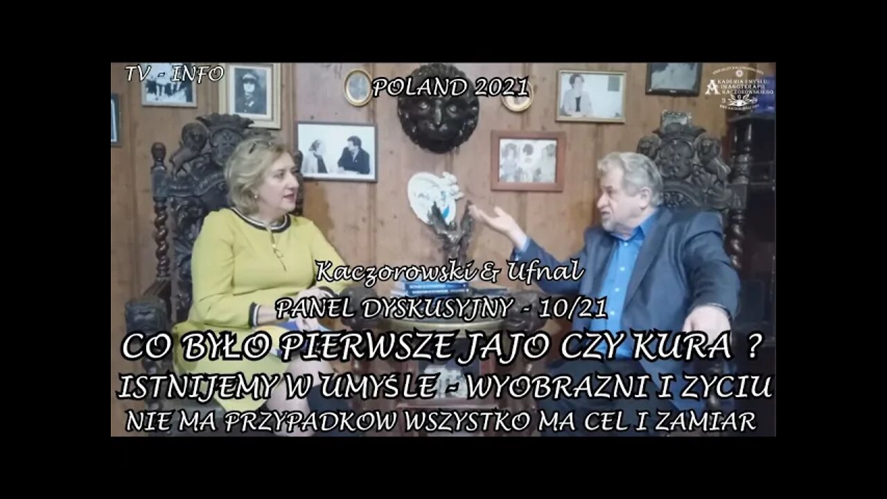 CO BYŁO PIERWSZE JAJO CZY KURA ? ISTNIEJEMY W UMYŚLE WYOBRAZNI - NIE MA PRZYPADKÓW /2021 © TV INFO