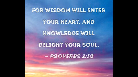 Proverbs 2 Read and Explained
