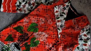 Angrakha kurti design cutting and stitching.