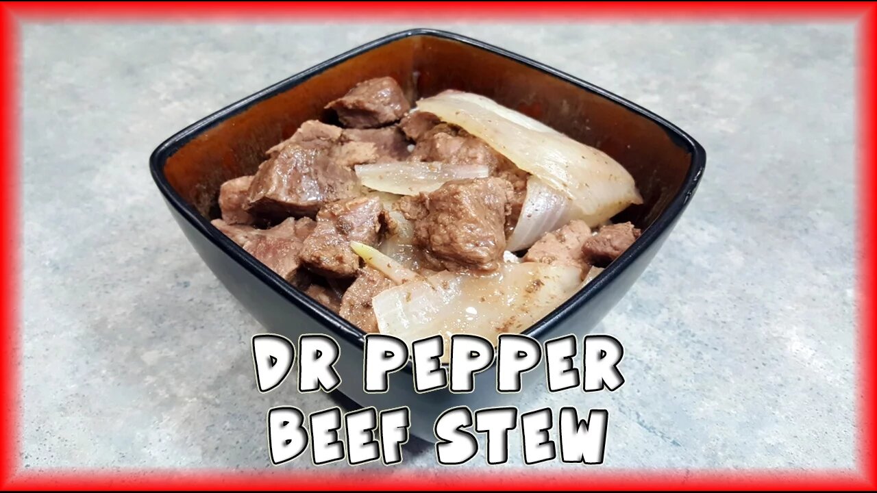 Slow Cooker Dr Pepper Beef Stew