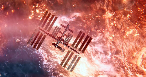 Russian US Astronauts Kill Each Other to Take Over ISS as Nuclear War Breaks on Earth