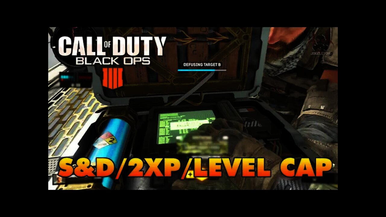 Black Ops 4 Beta - Search & Destroy Gameplay, 2XP, & Level Cap Raised!