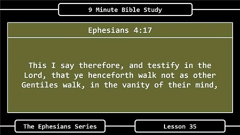 9 Minute Bible Study