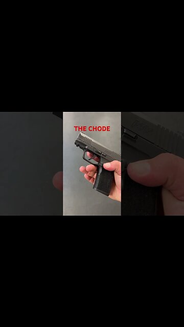 The Chode By BIG DICK BALLISTICS, Sig P365 slide on a cut down X-Macro Grip Module