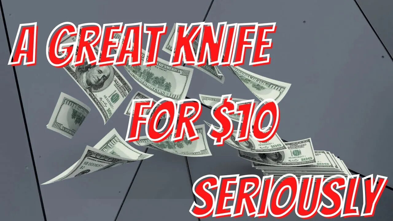 THE BEST $10 KNIFE EVER? | COLD STEEL KUDU