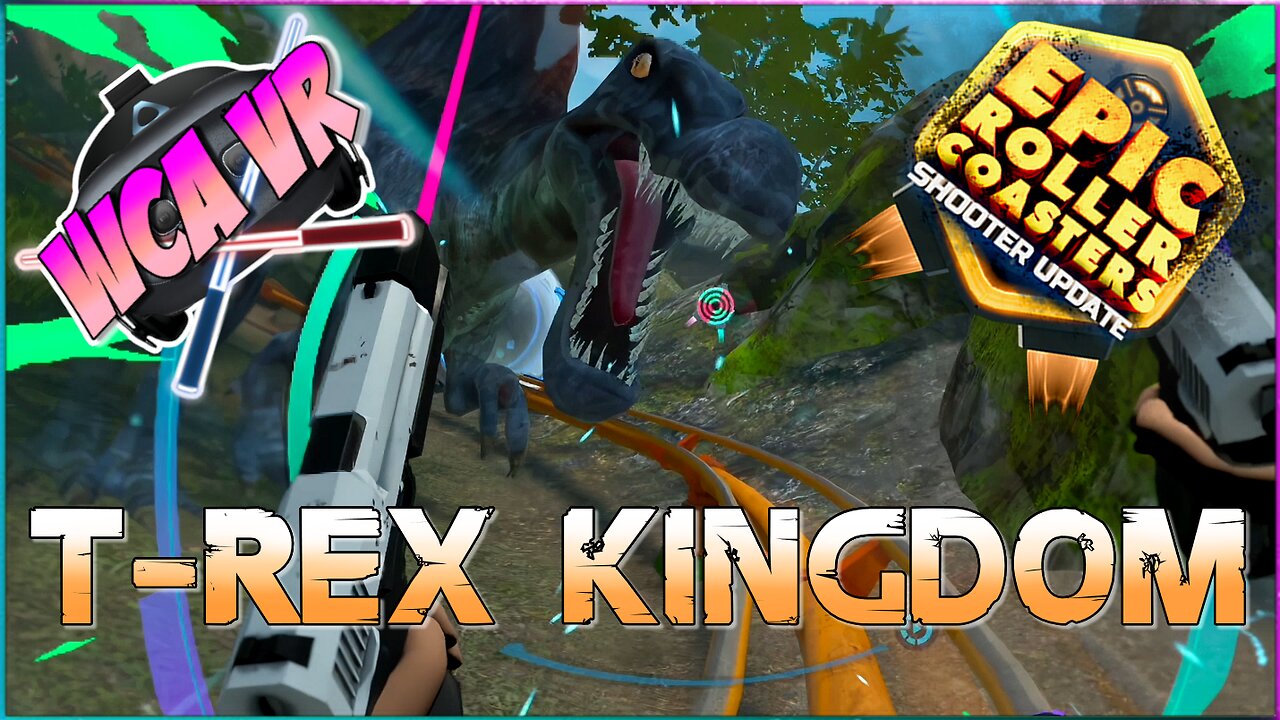 T-REX KINGDOM | Epic Roller Coasters |