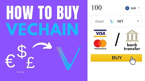 How to buy VeChain (VET) ✅ Step-by-Step Tutorial