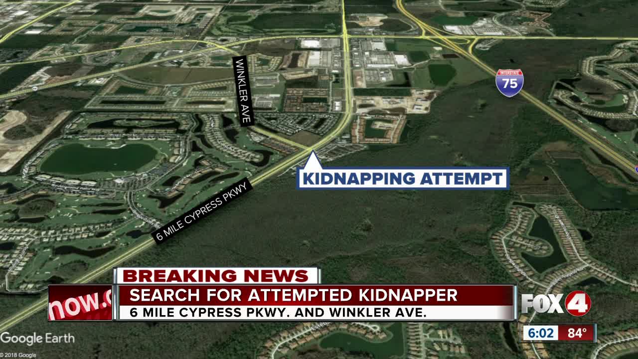 Police search for kidnapping suspect in Fort Myers