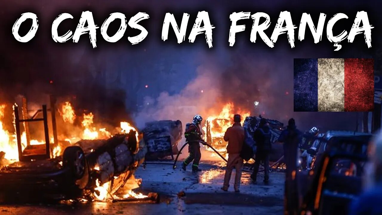 Protestos em Paris deixam capital francesa num caos