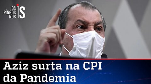Omar Aziz escancara lado autoritário na CPI: "Quem acha aqui sou eu"