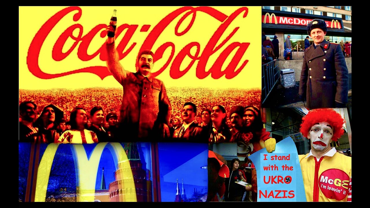 Russian Destroys Woke Western Fake News Propaganda Thanks McDonalds Coca Cola For Leaving Russia