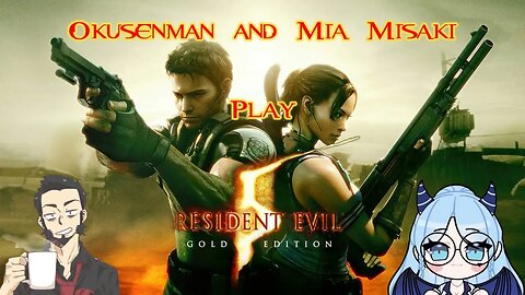 Okusenman and Mia Misaki Play [Resident Evil 5] Part 10: Ancient Temple Laser?!