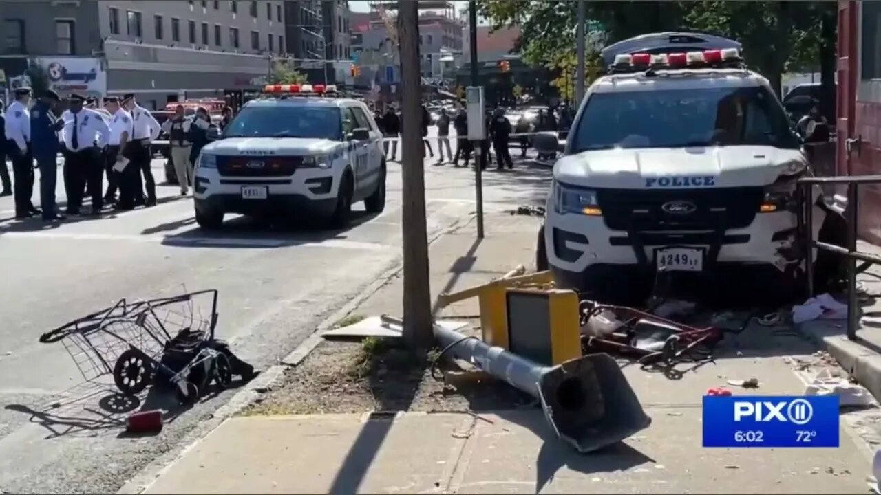 New York PD Runs Over 10 People - They Say It Was Justified - Back The Blue Until It Happens To You