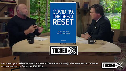 Tucker Carlson & Alex Jones | "The Ruling Elites of the World, the Black Rocks, The State Streets, They Are On Record Saying They Don't Want Our Consumer Society, But They Are the Biggest Consumers Compared to Anybody Else In the World.&quot