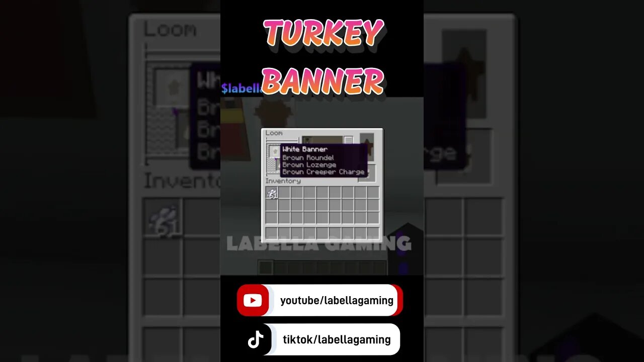Minecraft: Cooked Turkey Banner