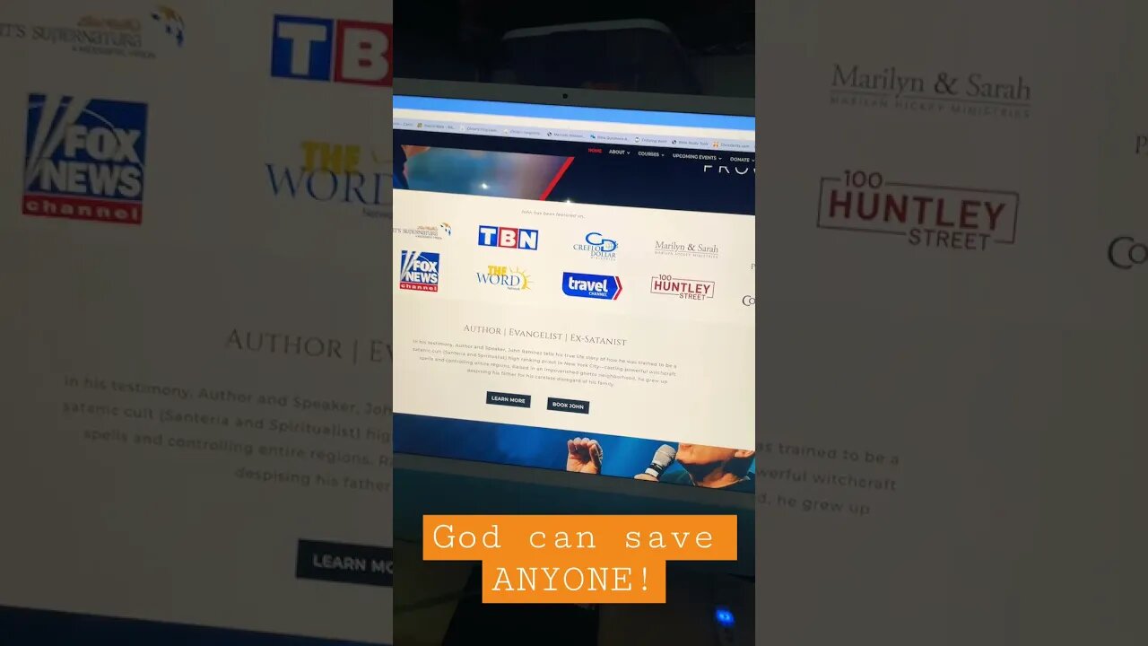 God can save anyone from a life of Witchcraft and Sin!!!