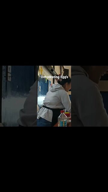 Dehydrating Eggs 🥚 #ukprepping #prepping #community #frugal #blessed #dehydrating #foodpreservation