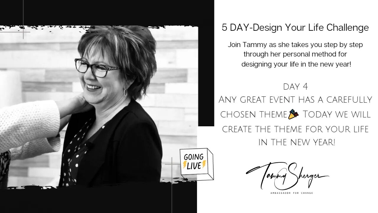 DAY 4 DESIGN YOUR LIFE CHALLENGE!