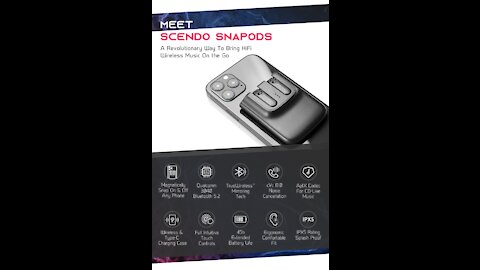 Snapods: The 1st TWS Earbuds w/ MagSafe for iPhone 12 & More