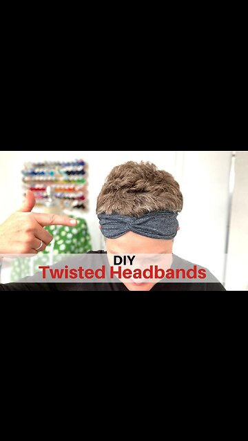 DIY Twisted Headband #shorts