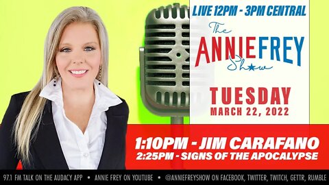 Judge Jackson SCOTUS Confirmation, Putin, Russian, Ukraine, Zelenskyy • Annie Frey Show 3/22/22