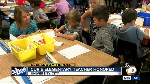 SDCCU Classroom Heroes: Susanna Holcomb