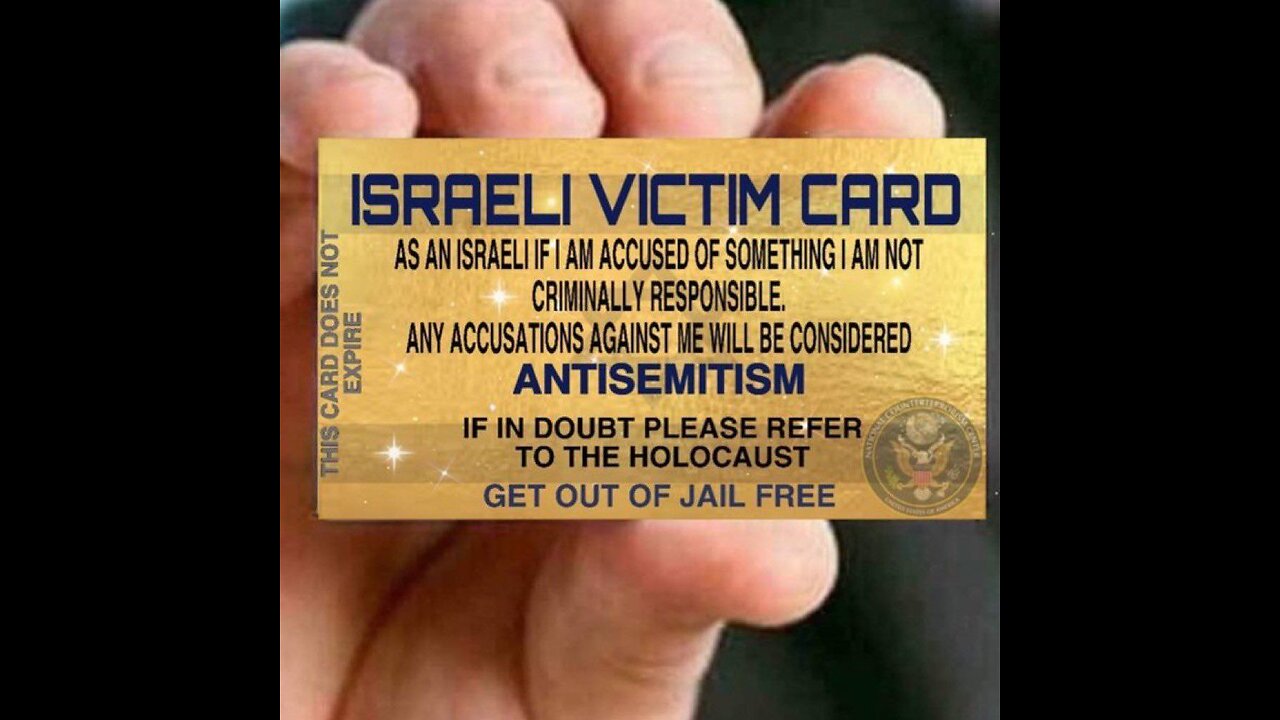 #833 ISRAELI VICTIMM CARD LIVE FROM THE PROC 04.10.24