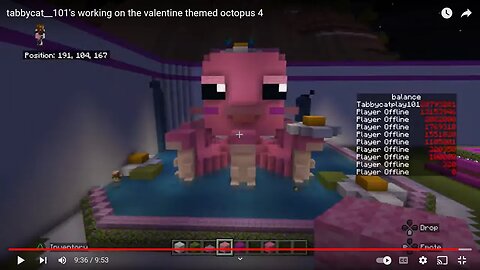 tabbycat__101's working on the valentine themed octopus 4