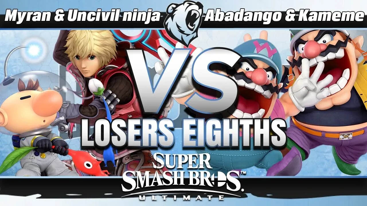 Myran & Uncivil Ninja vs. Kameme & Abadango - Doubles Losers Eighths - Frostbite 2019