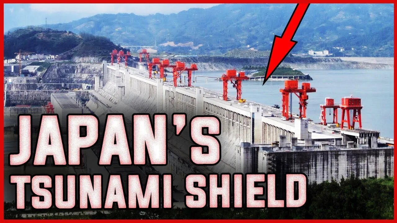 TSUNAMI SHIELD IN JAPAN | CONSTRUCTION | NATURE | DISASTER | ENGINEERING | TSUNAMI | EARTHQUACK