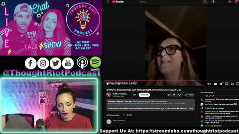 T.R.L. | Thought Riot Live | Lets Talk Crime!