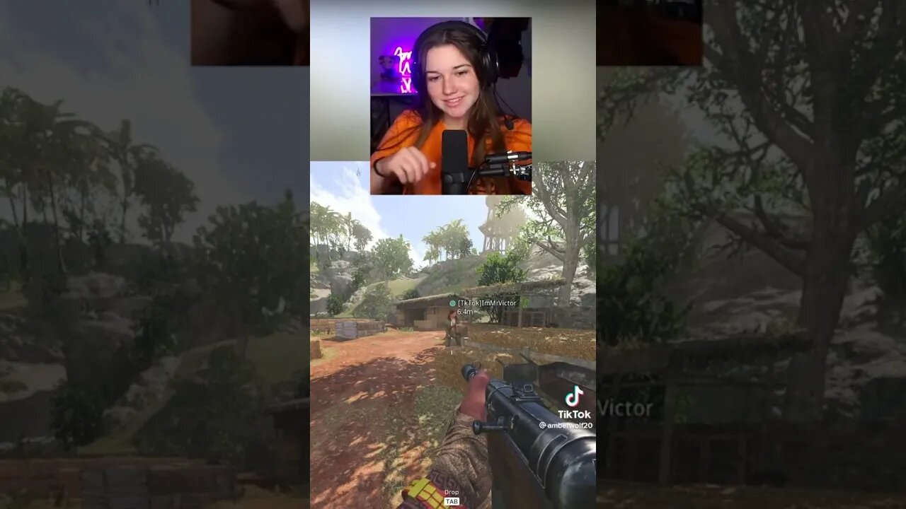 @Amber Wolf TikTok funny warzone 😂#shortvideo #tiktok #warzon #amberwolf