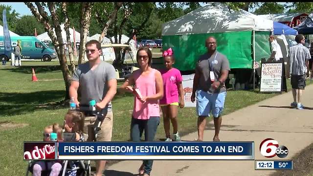 Fishers Freedom Fest comes to an end