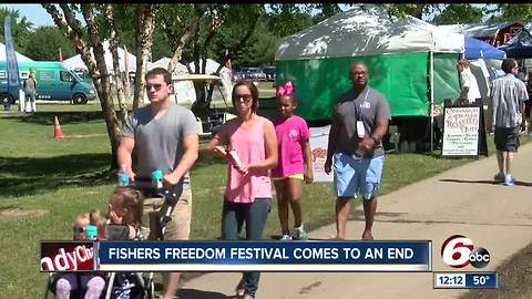 Fishers Freedom Fest comes to an end