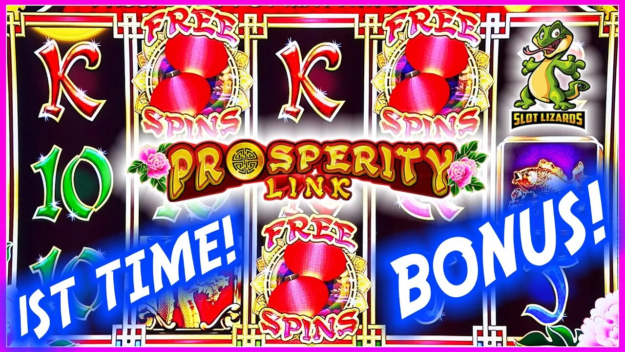 FIRST TIME PLAYING! BIG SPIN FREE GAMES NEW Prosperity Link Cai Yun Heng Yong LIGHTNING LINK KILLER?