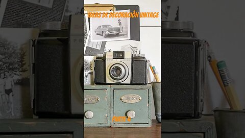 Ideas de Decoración Vintage Parte 4 #idea #decoracion #vintage