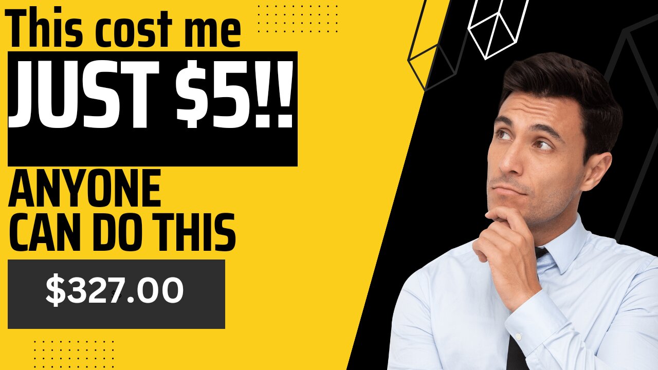 Turn $5.00 into $300+ doing this| make money online