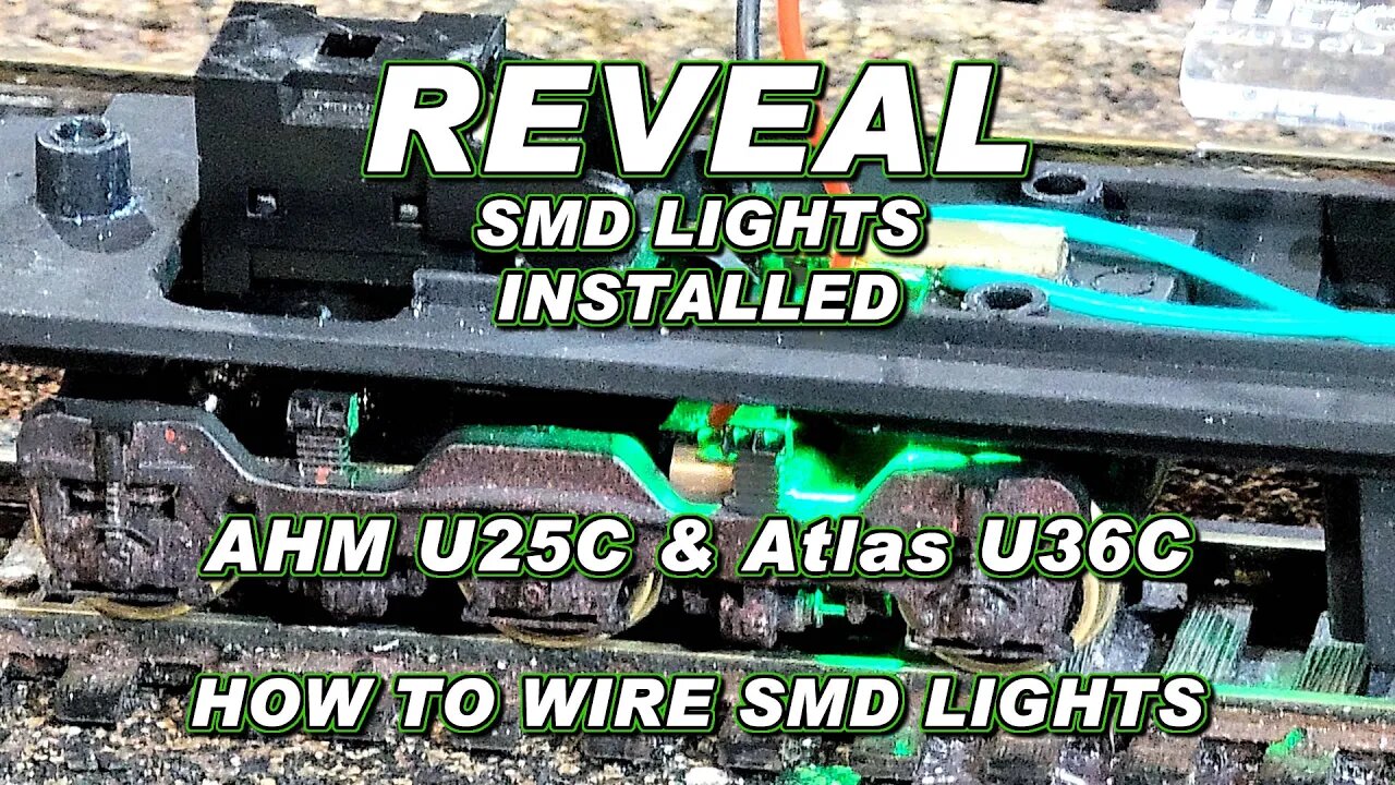 Green SMD lights REVEAL installed