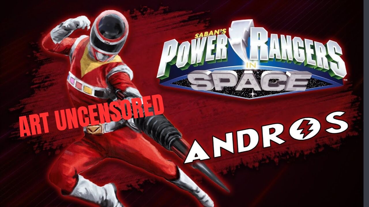 Art Uncensored (In Space Red Ranger)